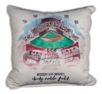 Hand Sketched Dudy Noble Field Pillow