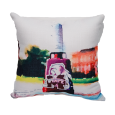 Little Birdie Watercolor Cowbell Pillow