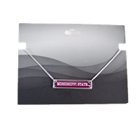 Dainty Nameplate Mississippi State Adjustable Cuff Bracelet