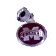 Sterling Silver MState Dangle Charm
