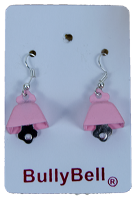 BullyBell Pink Cowbell Earring