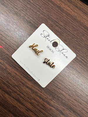 Steele Sloan Hail State Stud Earrings