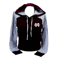 Emerson Street Cotton Stripe Inside Banner M Sweatshirt