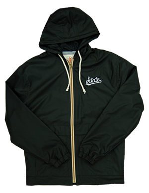 State Script Rain Jacket