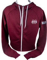Colosseum Banner M Hoodie w/ MS State on Sleeve
