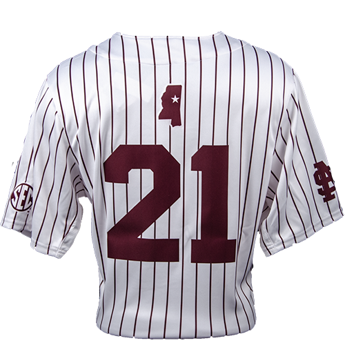 2021 Adidas Pinstripe Baseball Jersey