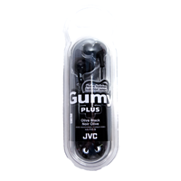 JVC Gummy Plus Headphones Black