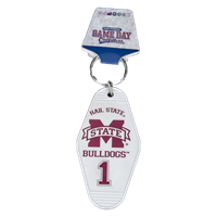 Hail State Motel Keychain