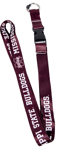 Mississippi State Bulldogs Lanyard with Buckle
