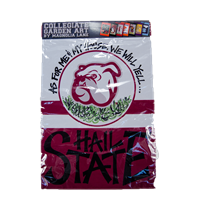 As for Me and my house we will yell hail State Garden Sign