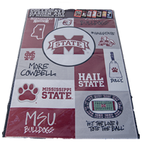 Magnolia Lane Logo Collage with Circle Banner M Garden Flag