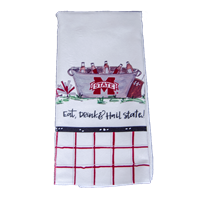 Magnolia Lane Eat, Drink, & Hail State Dish Towel