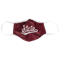 3 Ply State Script Face Mask