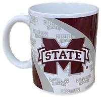 Banner M & Wordmark Ceramic Vortex Mug