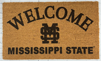 Welcome Mississippi State M over S Doormat *IN-STORE ONLY*