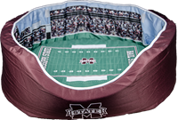 Banner M Football Stadium & Field Pet Bed