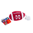 Maroon Banner M Football Rope Toy
