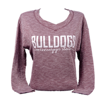 Flying Colors Bulldogs V-Neck Pullover