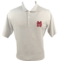 Antigua Esteem M over S Striped Polo