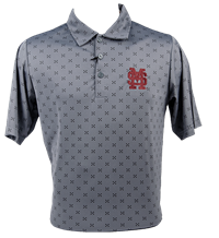 Antigua M over S with Gray Dots Polo