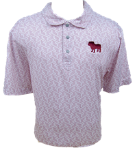 CBUK Pattern All Over Live Bulldog Polo