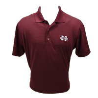 Vansport Banner M Textured Short Sleeve Polo