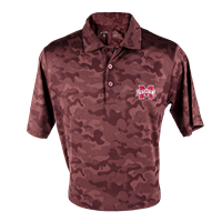 Antigua Banner M Camo Polo