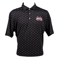 Cutter and Buck Eco Tile Print w/ Banner M Short Sleeve Polo