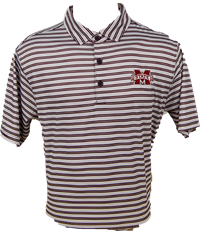 Antigua Banner M Thin Stripes Mens Polo