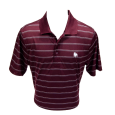 Cutter And Buck Venture Live Dog Thin Triple Stripe Polo