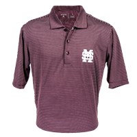 Antigua M over S Striped Polo