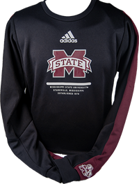 Adidas Banner M 1878 Maroon Sleeves Sweater