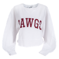 Chicka-D Dawgs Cropped Corded Sweatshirt