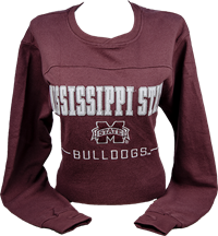 Pressbox Mississippi State Singletary Crew Sweatshirt