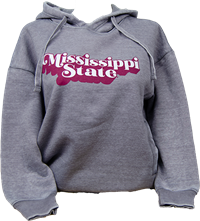 Pressbox Mississippi State Side Split Hooded Sweatshirt