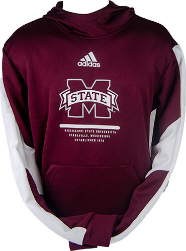 2021 Adidas Banner M Mississippi State University Hoodie | Campus Book Mart