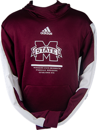 2021 Adidas Banner M Mississippi State University Hoodie