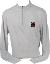 Southern Tide 1/4 Zip Striped Cruiser Interlocked Pullover