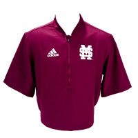 Adidas Thin Baseball Logo Quarter Zip Pullover