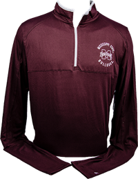 Colosseum Mississippi State Bulldogs Circle with Banner M 1/4 Zip Pullover