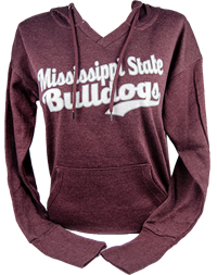Colosseum Glitter MS Bulldogs Pullover