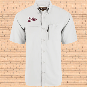Drake State 8-Shot Flyweight Short Sleeve Button Down