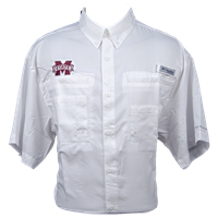 Columbia Tamiami Banner M Short Sleeve Button Down