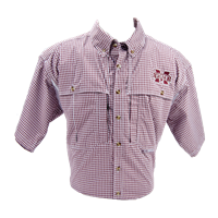 Drake Gingham Wingshooter Short Sleeve Button Down