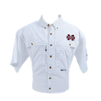 Drake Wingshooter Staycool Fabric Banner M With Magnattach System Short Sleeve Button-Down