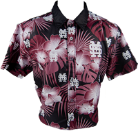 Button Down Aloha Baseball Shirt