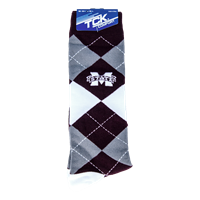 Twin City Knitting Company Banner M Agyle Dress Socks
