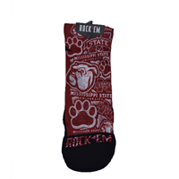 Rock Em Sketch Various Logo Socks