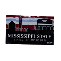 Skyline Mississippi State Jumbotron Vinyl Decal