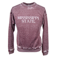 Sweatshirt Crew Neck Chicka-d Campus Miss State